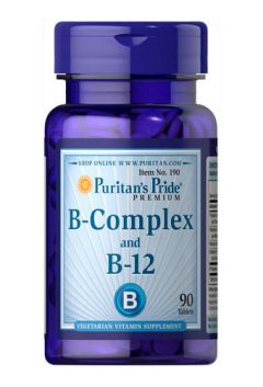 Puritan`s Pride B-complex with B-12