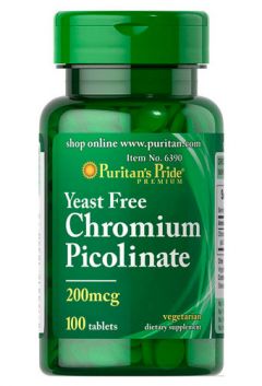 Puritan`s Pride Chromium Picolinate 200 mcg