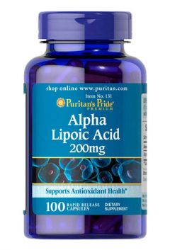 Puritan`s Pride Lipoic Acid 200 mg