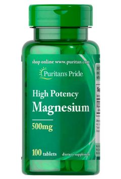 Puritan`s Pride Magnesium 500 mg