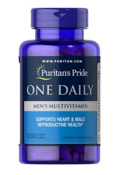 Puritan`s Pride One Daily men’s multivitamin