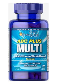 Puritan`s Pride ABC Plus Senior Multivitamin Multi-Mineral Formula
