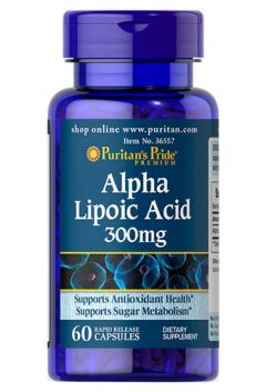Puritan`s Pride Alpha Lipoic Acid 300 mg