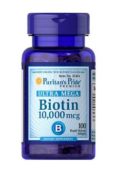 Puritan`s Pride Biotin 10,000 mcg