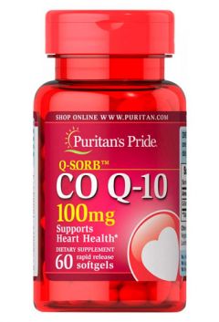 Puritan`s Pride CO Q-10 100 mg 60 softgels