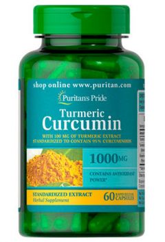 Puritan`s Pride Curcumin with Bioperine 1,000 mg 60 cap
