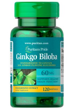 Puritan`s Pride Ginkgo Biloba Standardized Extract 120 mg