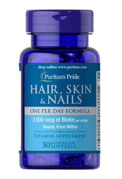 Puritan`s Pride Skin & Nails One Per Day Formula