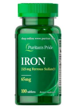 Puritan`s Pride Iron 65 mg