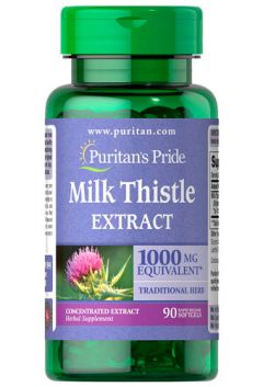 Puritan`s Pride Milk Thistle 1000 mg 4:1 extract (Silymarin)