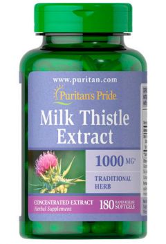 Puritan`s Pride Milk Thistle 1000 mg 4:1 extract (Sliymarin)
