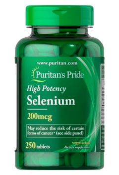 Puritan`s Pride Selenium 200 mcg