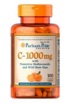 Vitamin C-1000 mg with Biofavonoids & Rose Hips