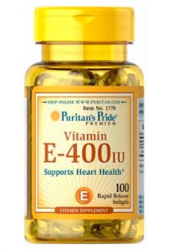 Puritan`s Pride Vitamin E-180 mg (400iu)