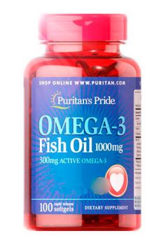 Puritan`s Pride Omega 3 Fish oil 1000 mg