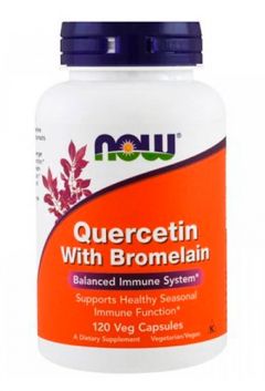 Quercetin with Bromelain, 120 cap