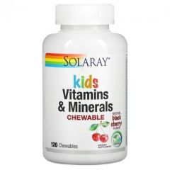 Solaray Kids Vitamins& Minerals Chewable