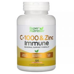 Super Nutrition C-1000& Zinc Immune