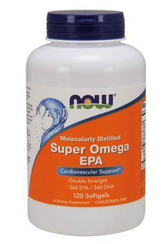 NOW Super Omega EPA, 120 softgels